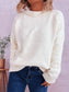 Round Neck Raglan Sleeve Sweater nicholesgifts