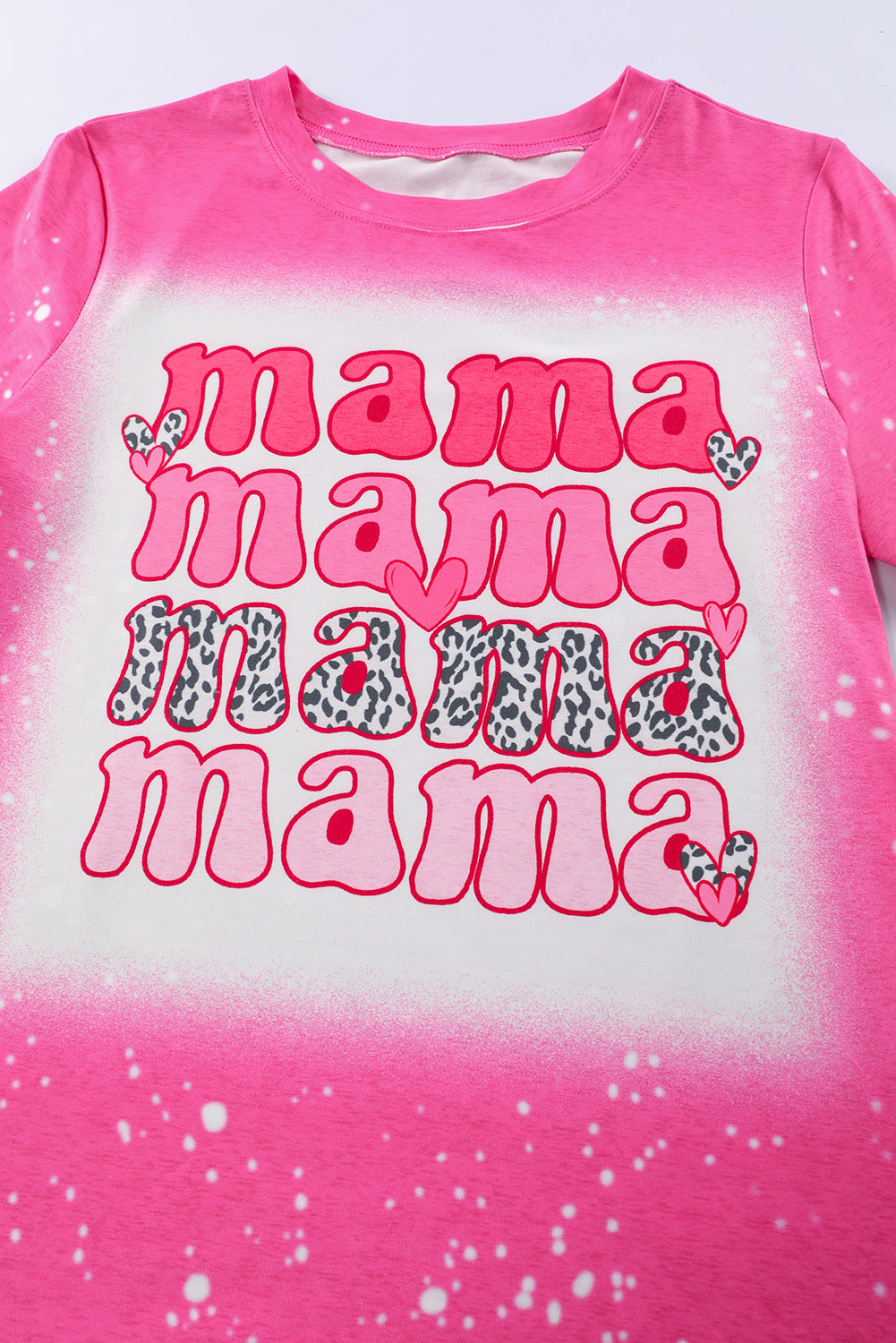 MAMA Round Neck Short Sleeve T-Shirt nicholesgifts