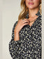 Double Take Full Size Leopard Long Sleeve Blouse nicholesgifts