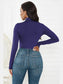 Turtleneck Long Sleeve Bodysuit nicholesgifts