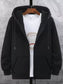 Men's Plus Size Fleece Lined Zip-Up Hoodie nicholesgifts