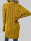Women Cable-Knit Button Down Cardigan with Pockets nicholesgifts