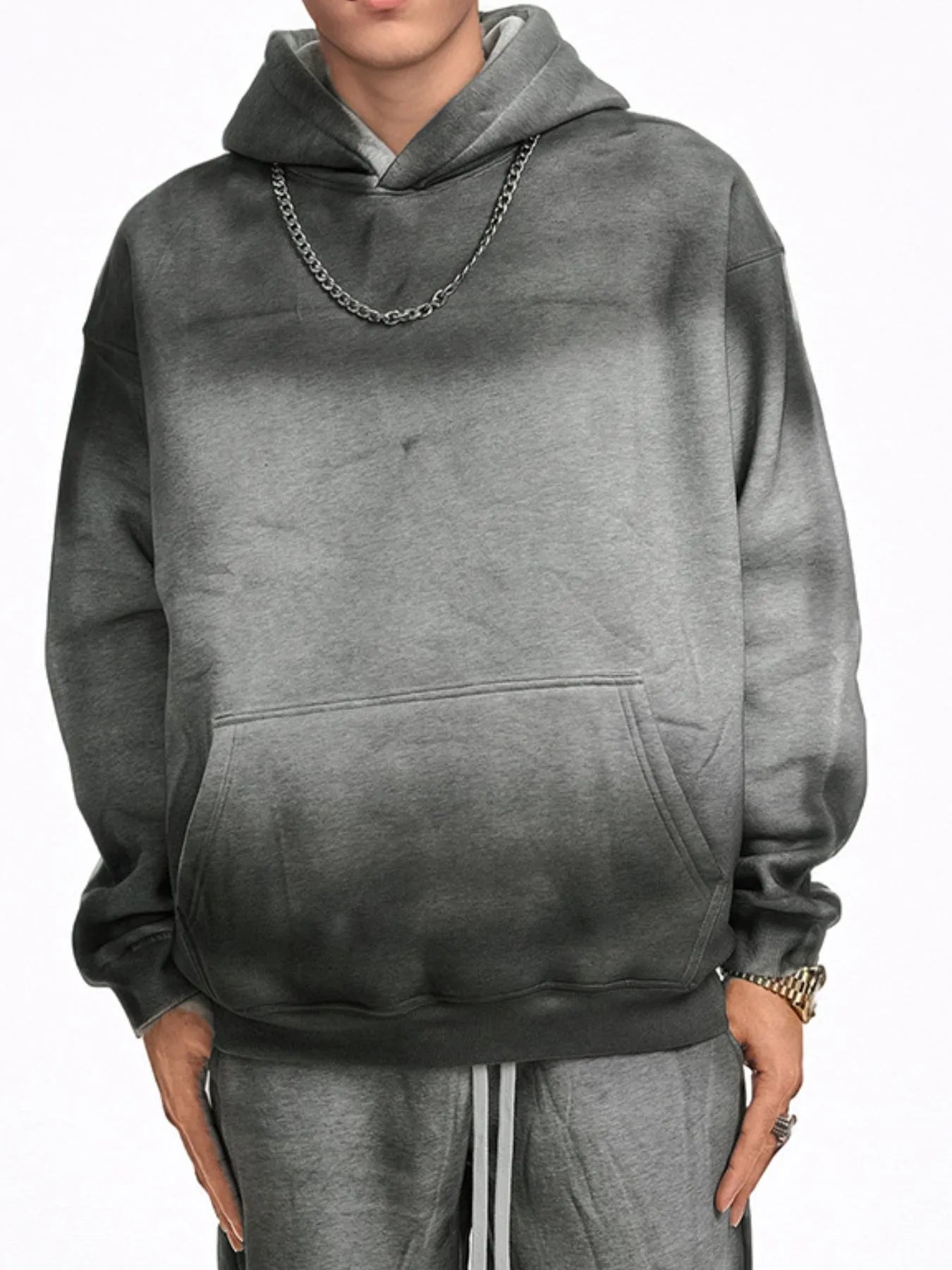 Men's Kangaroo Pocket Long Sleeve Hoodie NicholesGifts