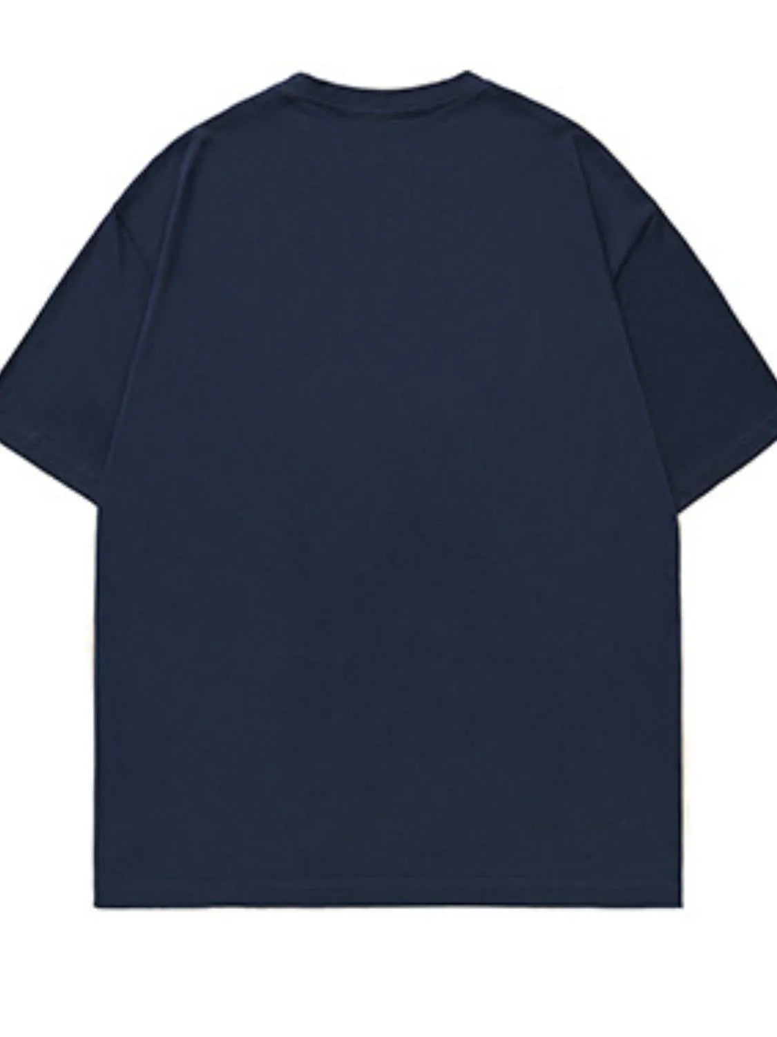 Men's Plus Size Round Neck Half Sleeve T-Shirt Trendsi