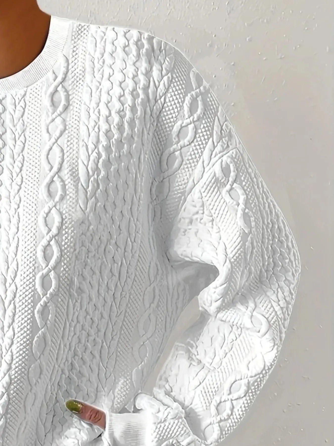 Round Neck Long Sleeve Sweatshirt NicholesGifts