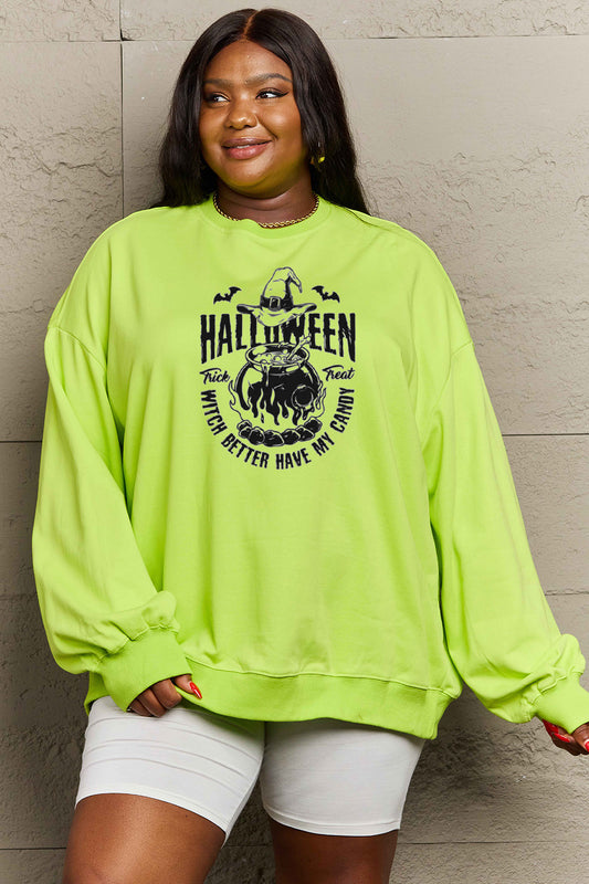 Simply Love Full Size Graphic Round Neck Sweatshirt NicholesGifts