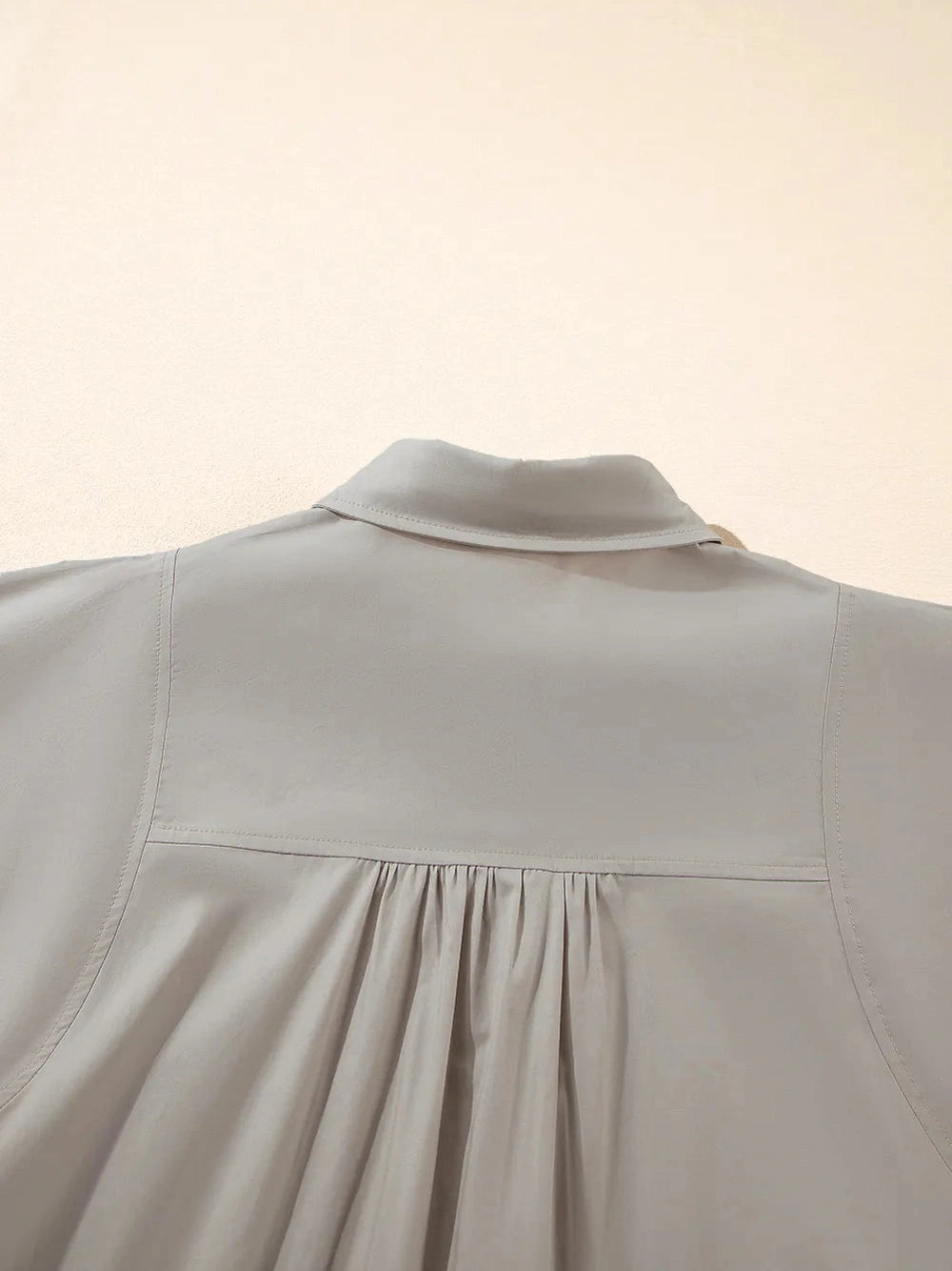 Button Up Lantern Sleeve Shirt NicholesGifts