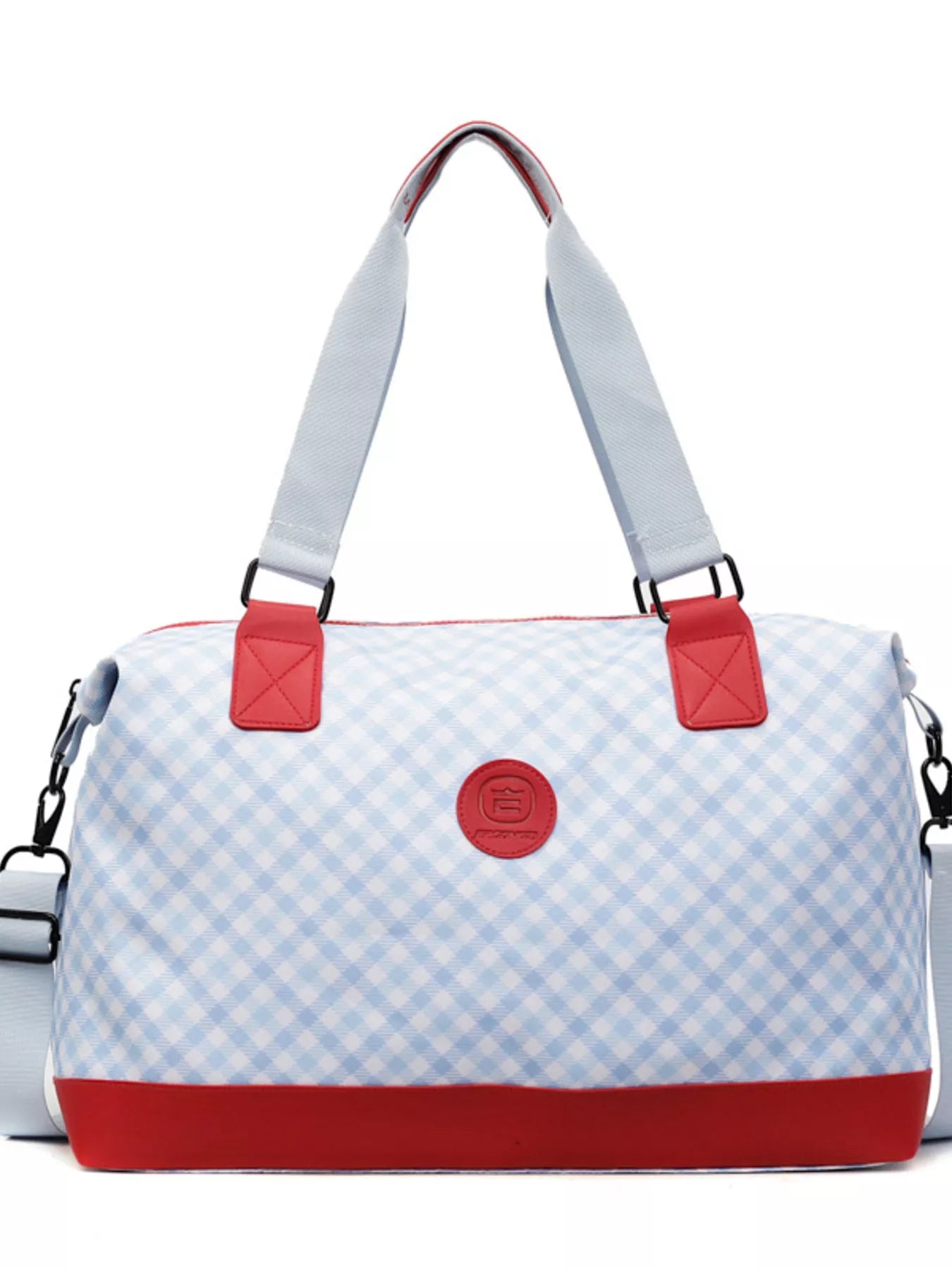 Checkered Pattern Travel Bag Trendsi