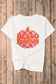Pumpkin Round Neck Short Sleeve T-Shirt nicholesgifts