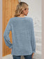 Ruched Round Neck Flounce Sleeve T-Shirt nicholesgifts