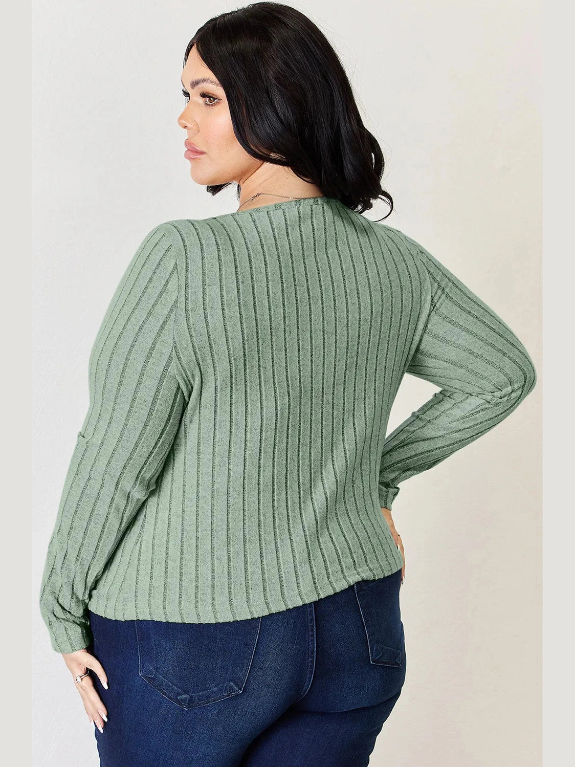 Basic Bae Full Size Ribbed Long Sleeve T-Shirt nicholesgifts