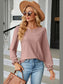 Round Neck Flounce Sleeve T-Shirt nicholesgifts