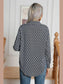 Printed Buttoned Long Sleeve Shirt nicholesgifts