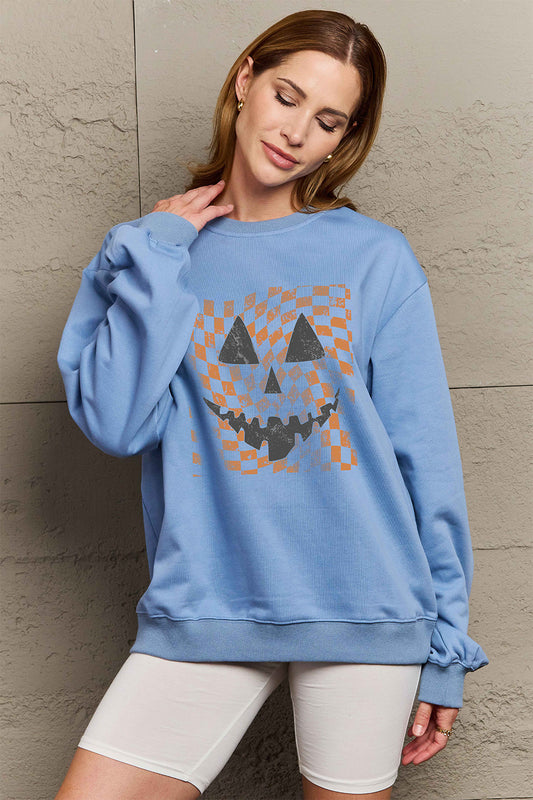 Simply Love Full Size Graphic Dropped Shoulder Sweatshirt NicholesGifts
