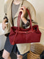 Buckle Decor Shoulder Bag nicholesgifts