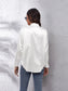 Button Up Collared Neck Long Sleeve Shirt nicholesgifts