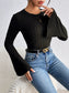 Honey Round Neck Flare Sleeve T-Shirt nicholesgifts