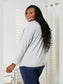 Women Double Take Seam Detail Round Neck Long Sleeve Top nicholesgifts