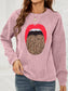 Women Round Neck Dropped Shoulder Mama Graphic Sweatshirt nicholesgifts