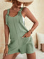 Full Size Scoop Neck Romper with Pockets nicholesgifts