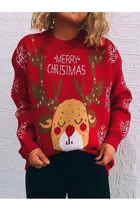 Christmas Element Long Sleeve Sweater NicholesGifts
