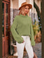 Mock Neck Drop Shoulder Sweater nicholesgifts