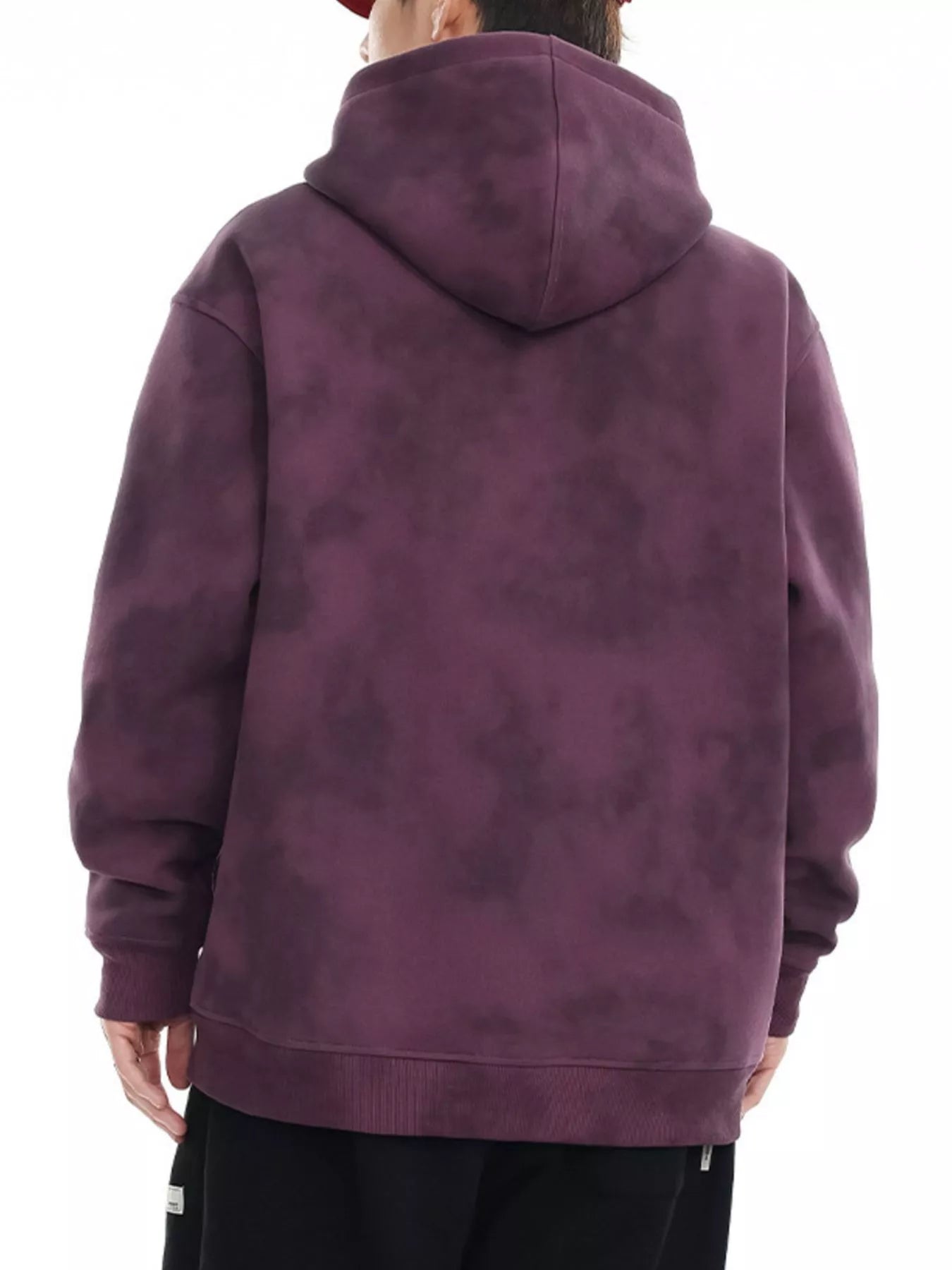 Men's Plus Size Tie-Dye Long Sleeve Hoodie NicholesGifts