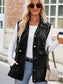 Button Up Collared Neck Denim Jacket with Pockets nicholesgifts