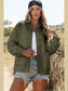 Baseball Collar Floral Quilted Jacket nicholesgifts