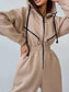 Hooded Zip-Up Long Sleeve Jumpsuit nicholesgifts