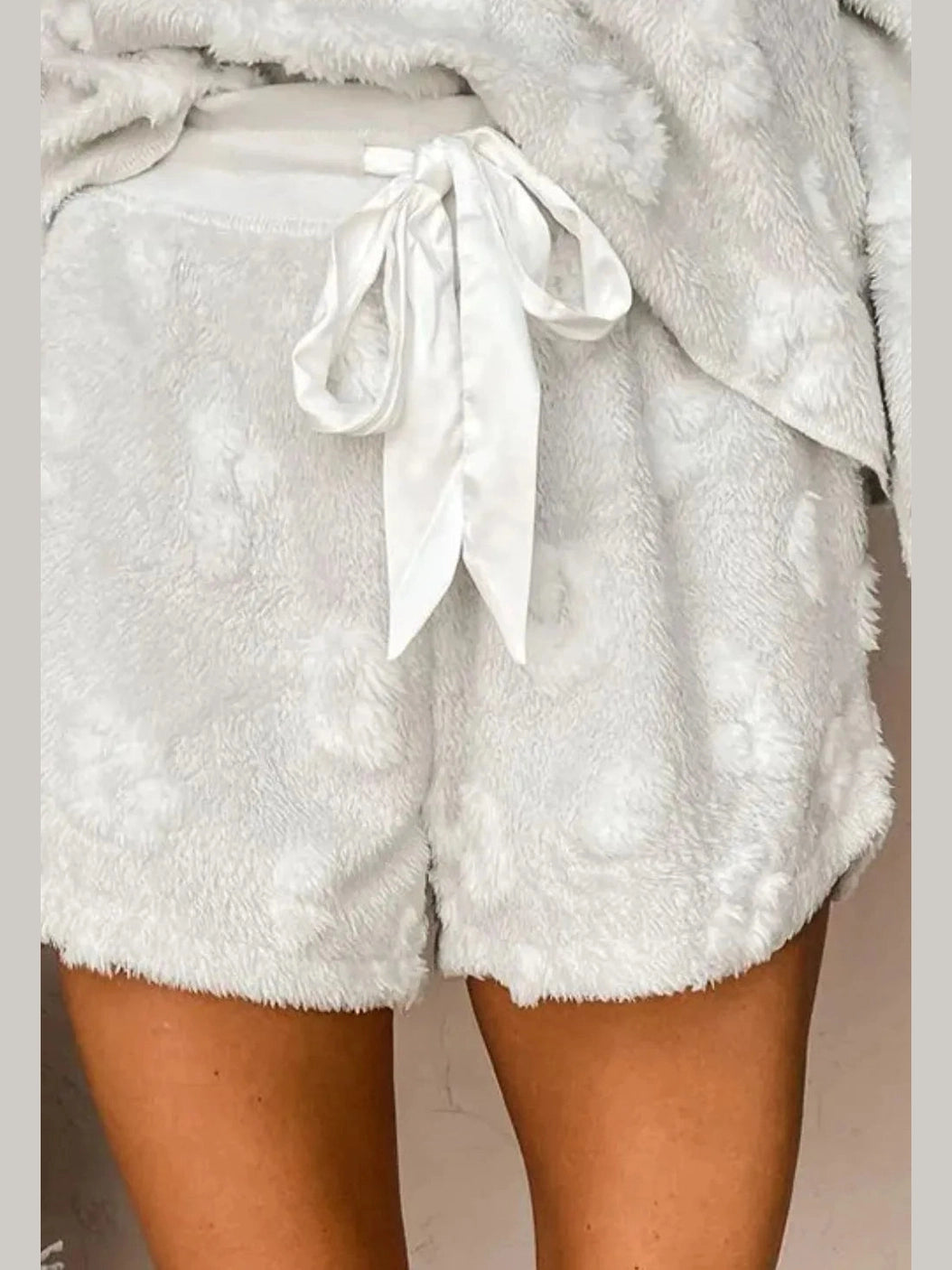 Round Neck Long Sleeve Top and Shorts Lounge Set nicholesgifts