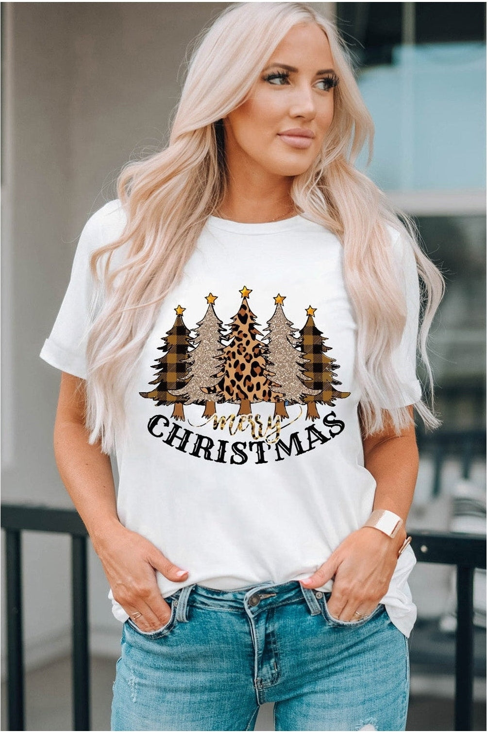 MERRY CHRISTMAS Graphic T-Shirt nicholesgifts