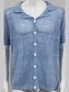 Men's Button Down Checkered Eyelet Shirt nicholesgifts