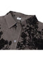 Men's Plus Size Printed Short Sleeve Button Down Casual Shirt nicholesgifts