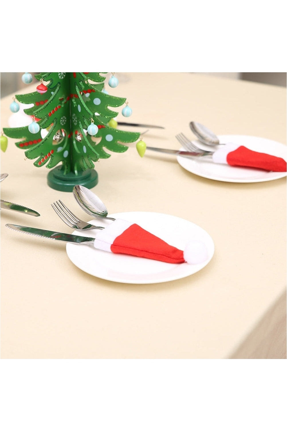 20-Piece Christmas Hat Cutlery Holders nicholesgifts