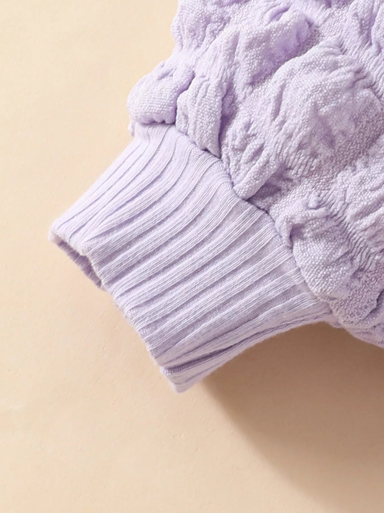 Children's Bubble Texture Long Sleeve Top and Pants Set with Headband NicholesGifts