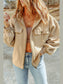 Zip-Up Drawstring Hooded Jacket nicholesgifts
