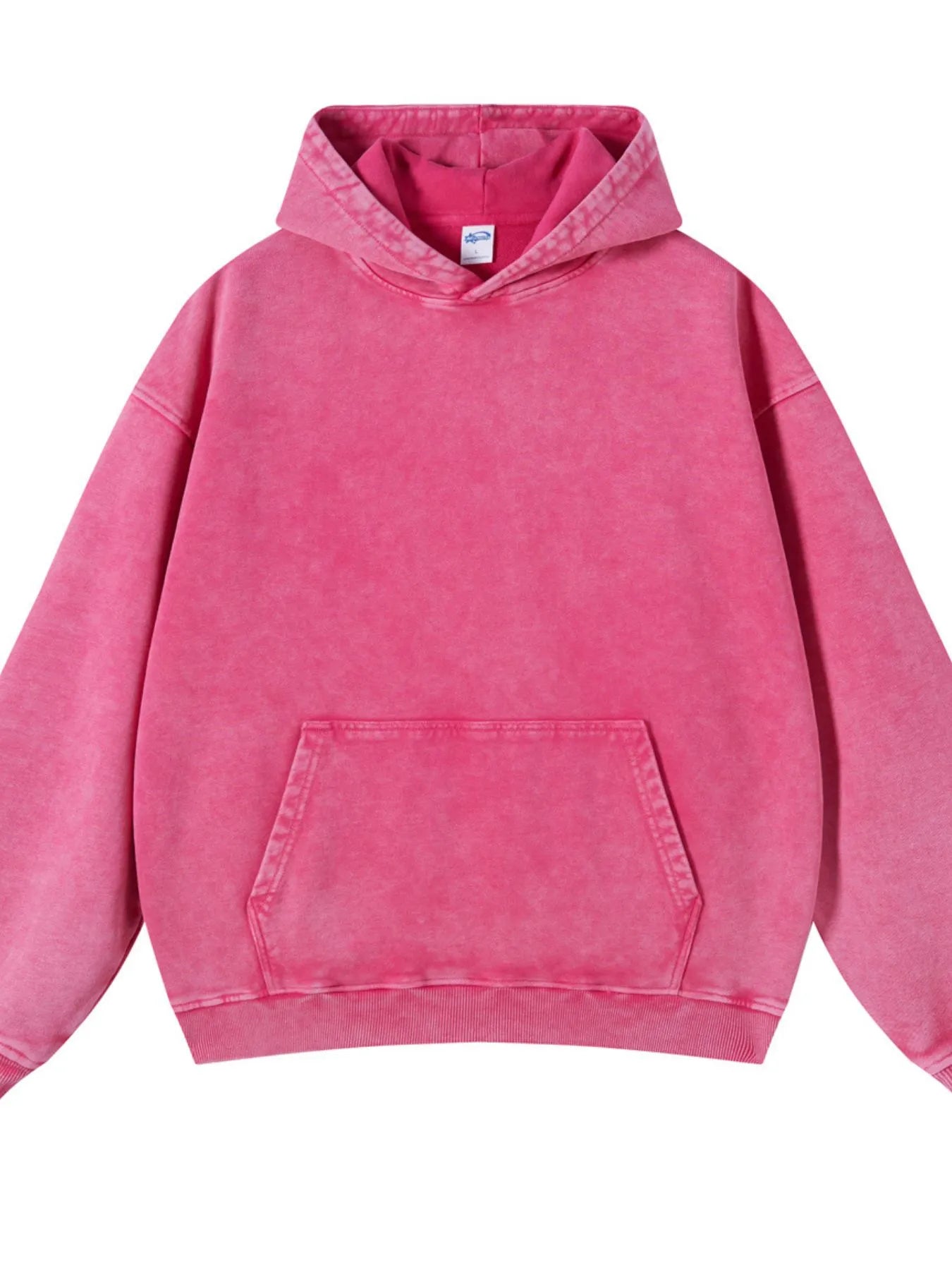 Men's Washed Oversized Long Sleeve Hoodie NicholesGifts