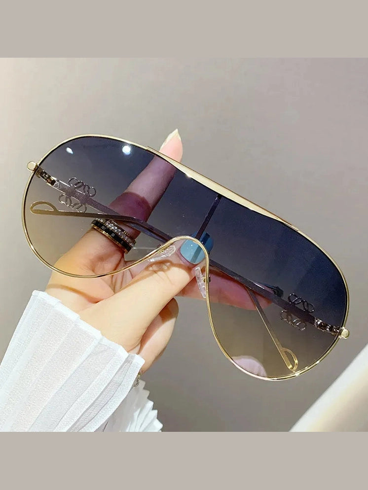 Gradient Aviator Sunglasses