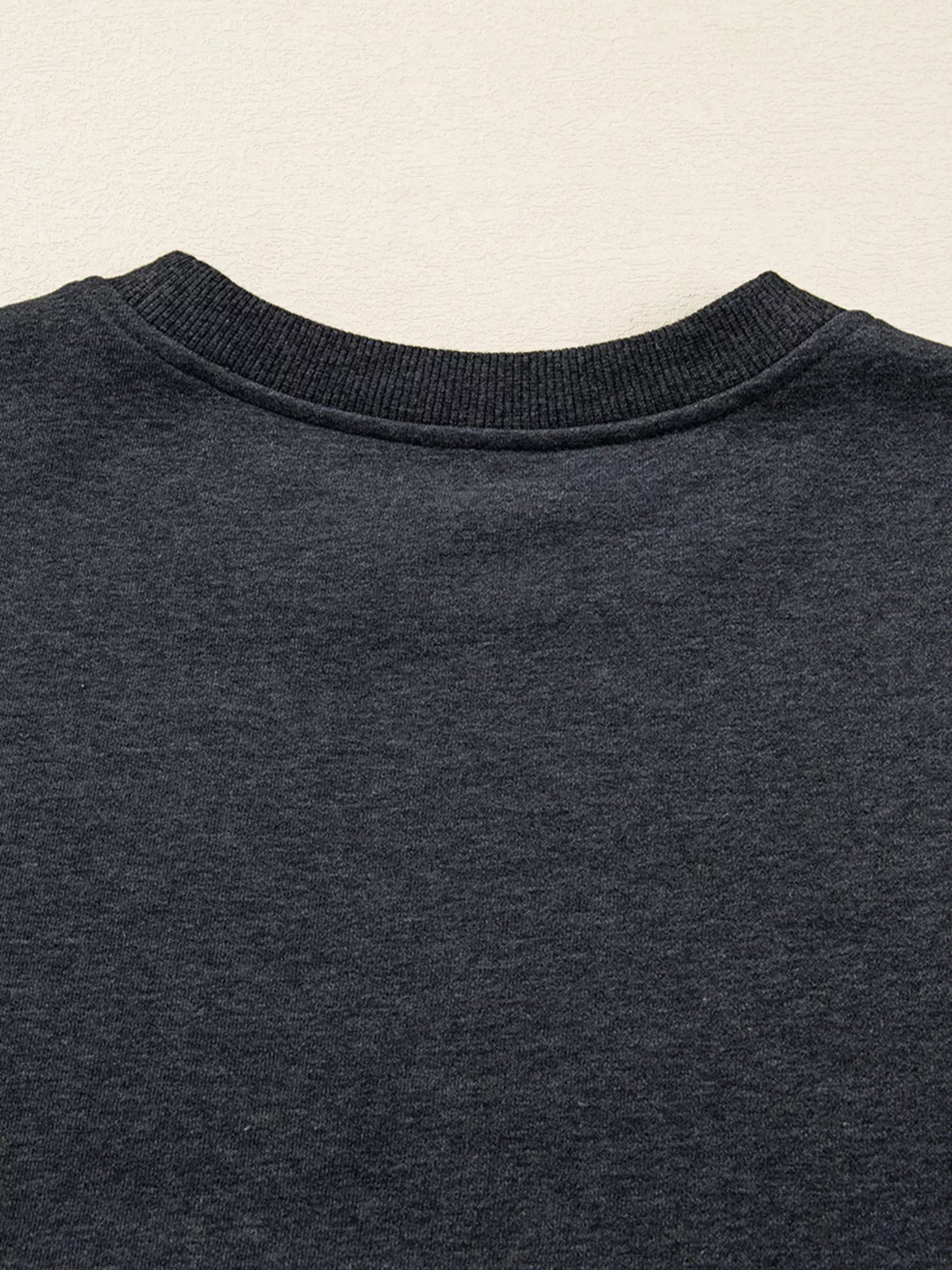 Cowboy Queen Card Drop Shoulder Graphic Sweatshirt Trendsi