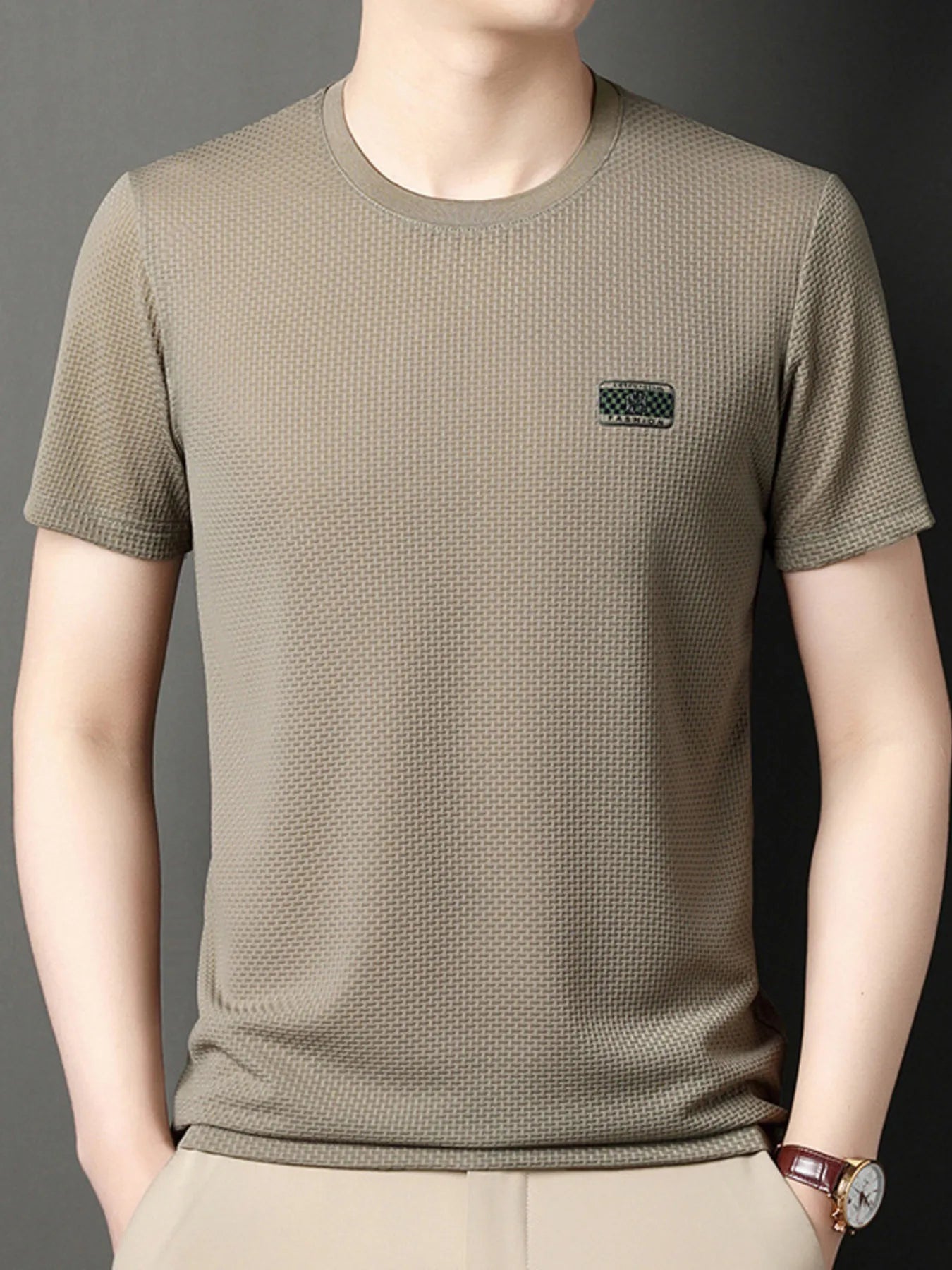 Men's Plus Size Breathable Short Sleeve T-Shirt NicholesGifts
