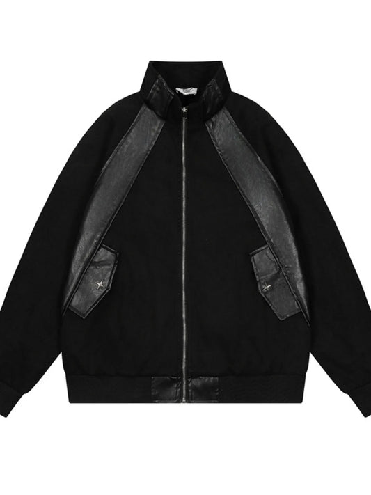 Men's Zip Up Long Sleeve Jacket Trendsi