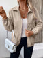 Ivy Lane Pocketed Zip Up Long Sleeve Jacket nicholesgifts