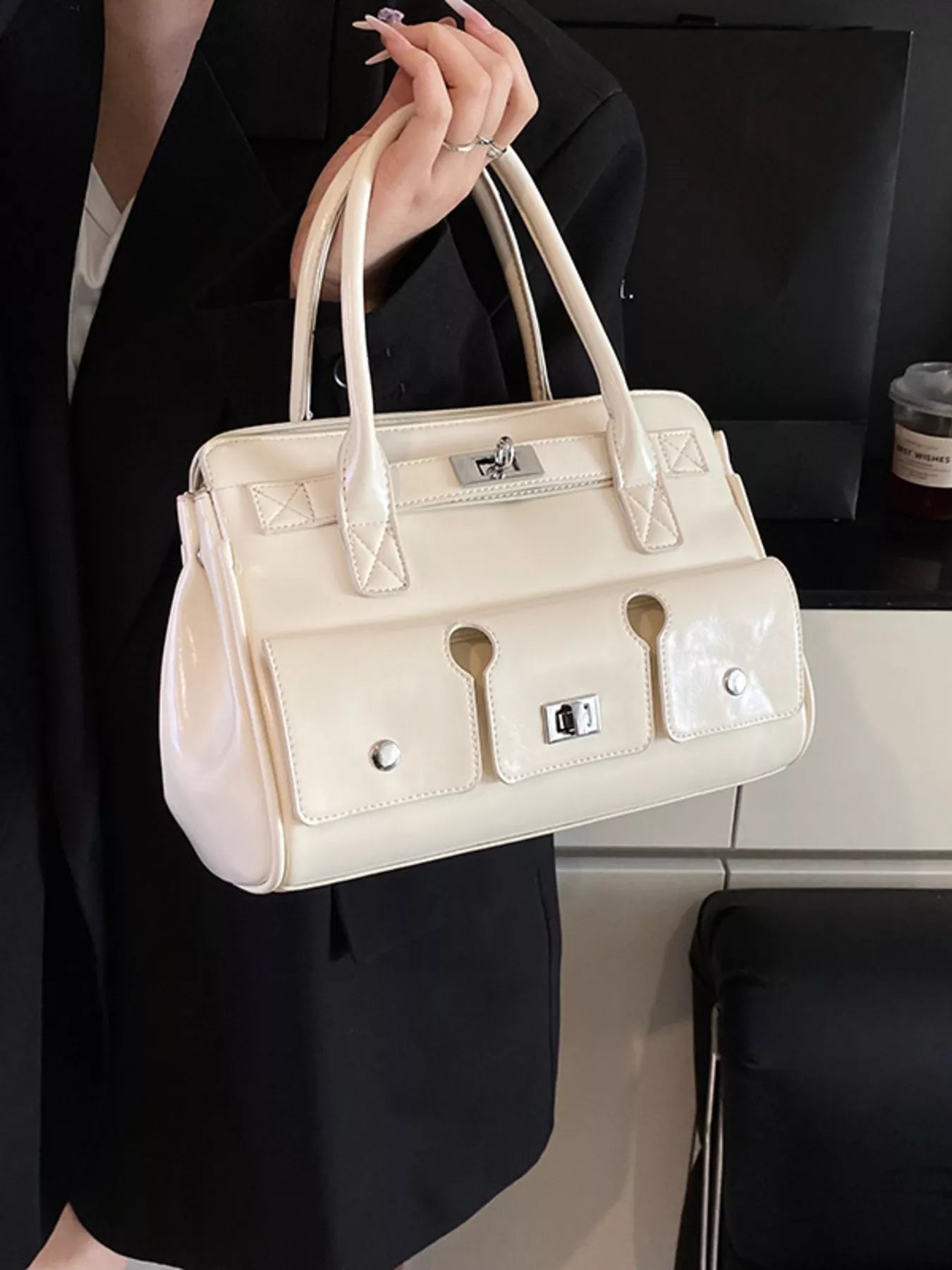 Top Handle Shoulder Bag nicholesgifts