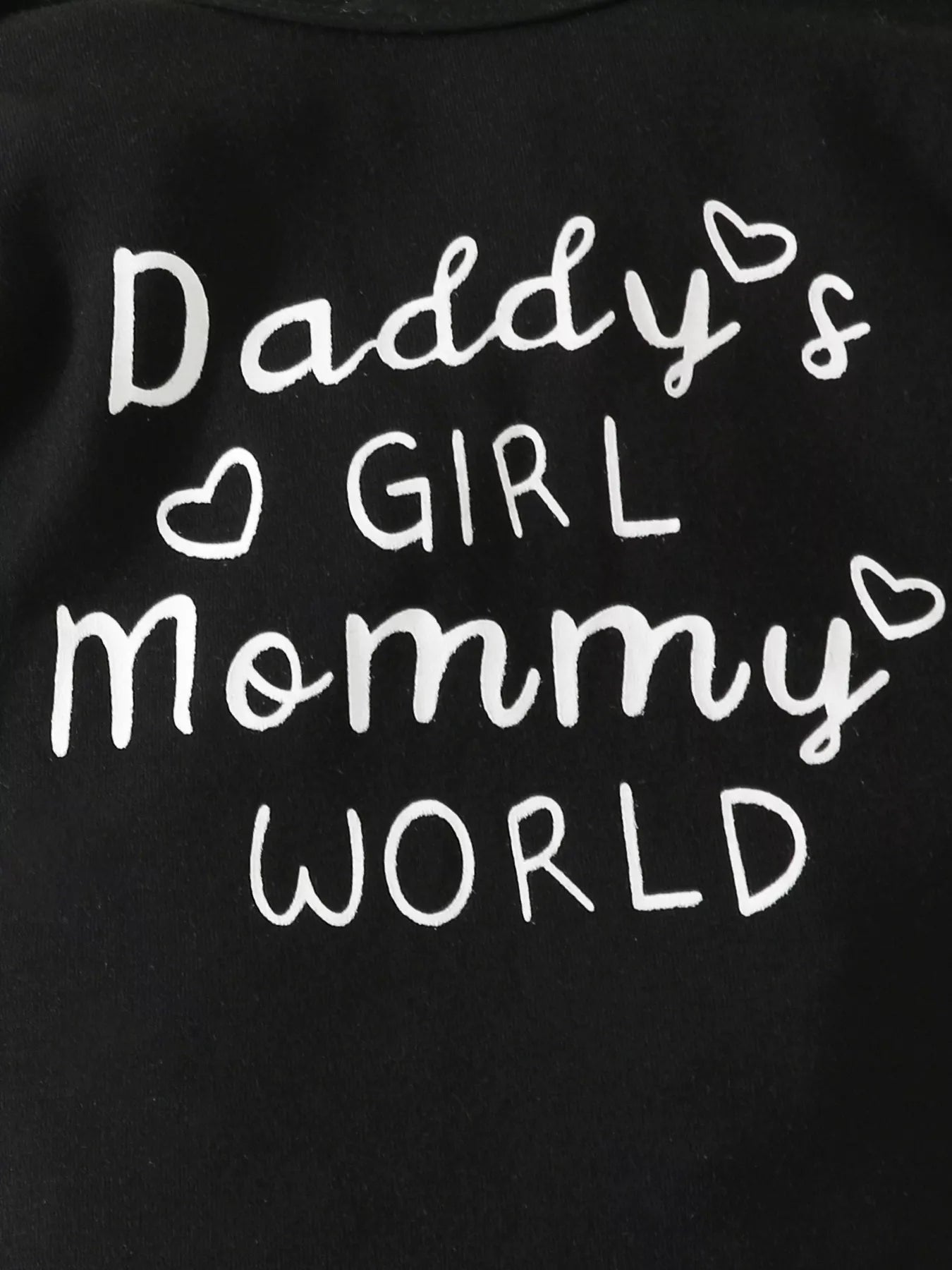 Children's Letter Graphic Bodysuit and Pants Set with Headband NicholesGifts