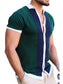 Men's Plus Size Button Down Short Sleeve Shirt nicholesgifts