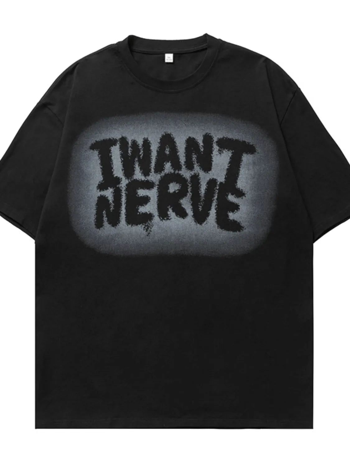 Men's Letter Round Neck Half Sleeve T-Shirt Trendsi