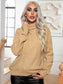 Turtleneck Cable-Knit Long Sleeve Sweater nicholesgifts