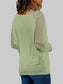 V-Neck Long Raglan Sleeve Top nicholesgifts