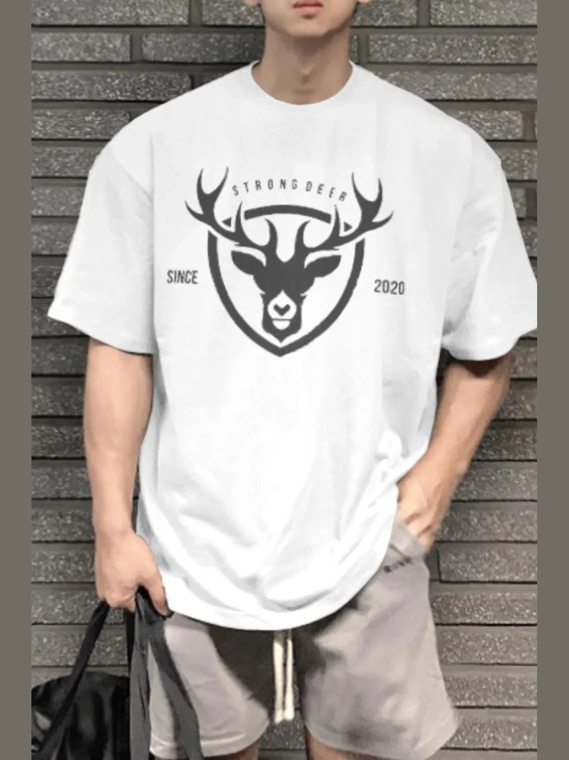 Men's Plus Size Graphic Round Neck Half Sleeve T-Shirt NicholesGifts